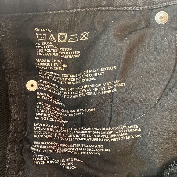 BDG Black Super High Rise Twig Ankle Jeans - Picture 5 of 6